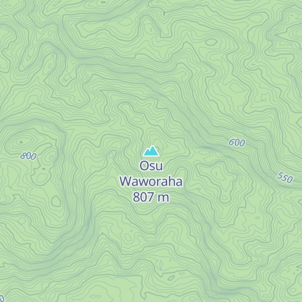 Map of Osu Waworaha