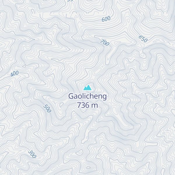 Map of Gaolicheng
