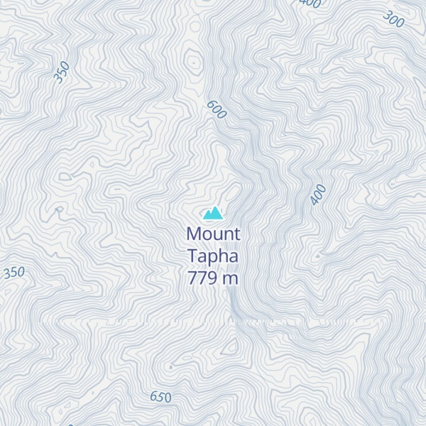 Map of Mount Tapha