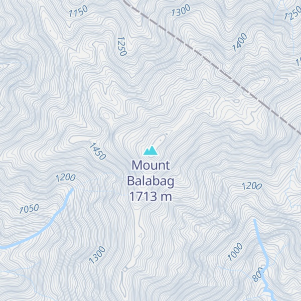 Map of Mount Balabag
