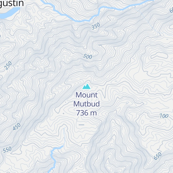Map of Mount Mutbud