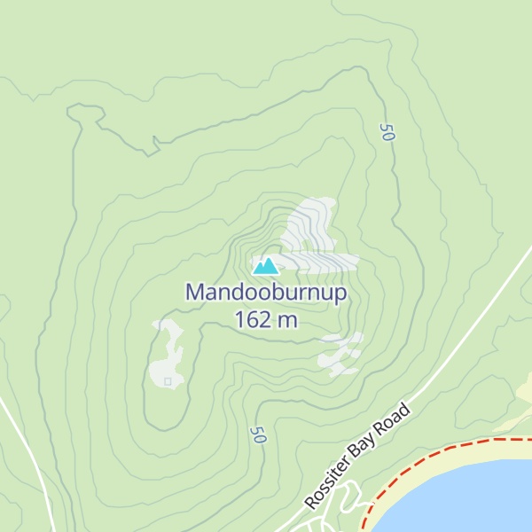 Map of Mandooburnup