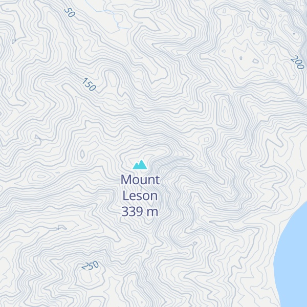 Map of Lacalacay Mountain