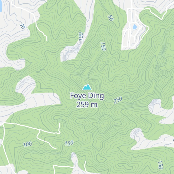 Map of Foye Ding