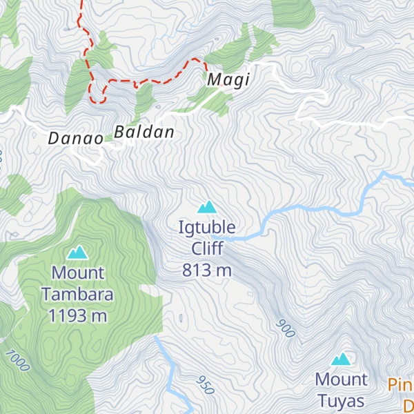 Map of Igtuble Cliff