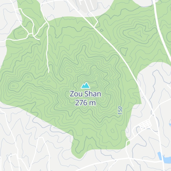 Map of Zou Shan