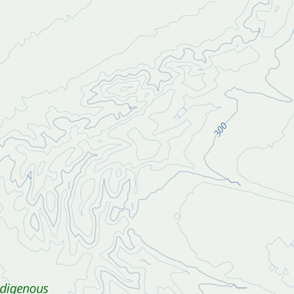 Map of Kaliranu Hill