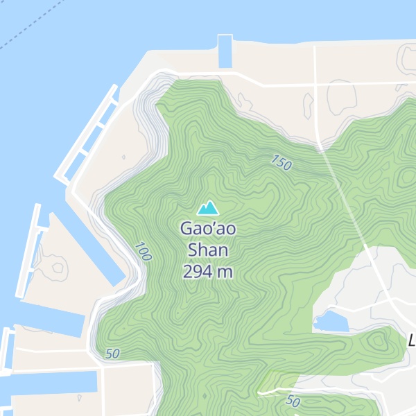 Map of Gao’ao Shan