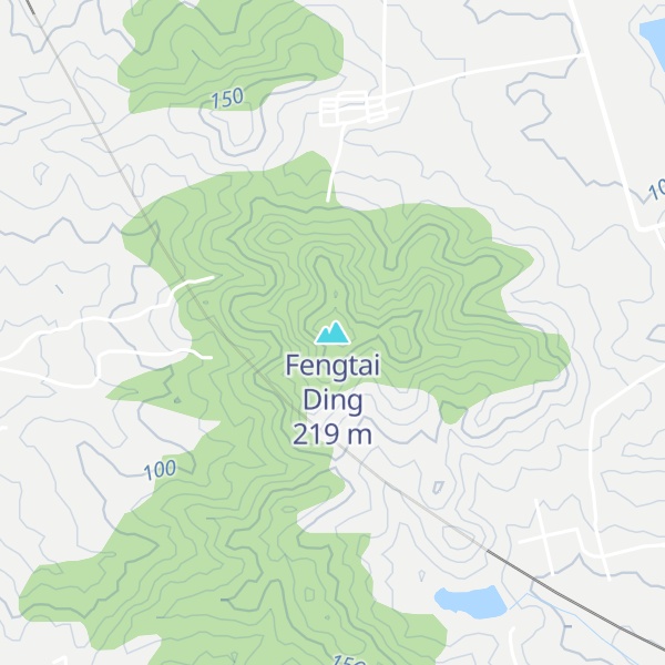 Map of Fengtai Ding