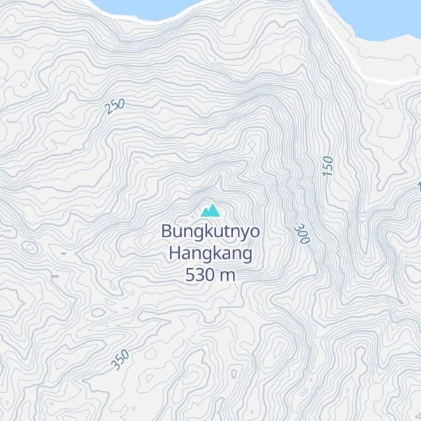 Map of Bungkutnyo Hangkang
