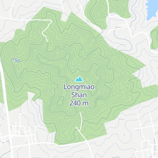 Map of Longmiao Shan