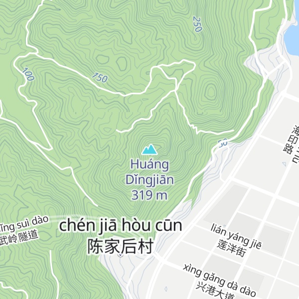 Map of Huáng Dǐngjiān