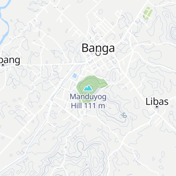 Map of Manduyog Hill