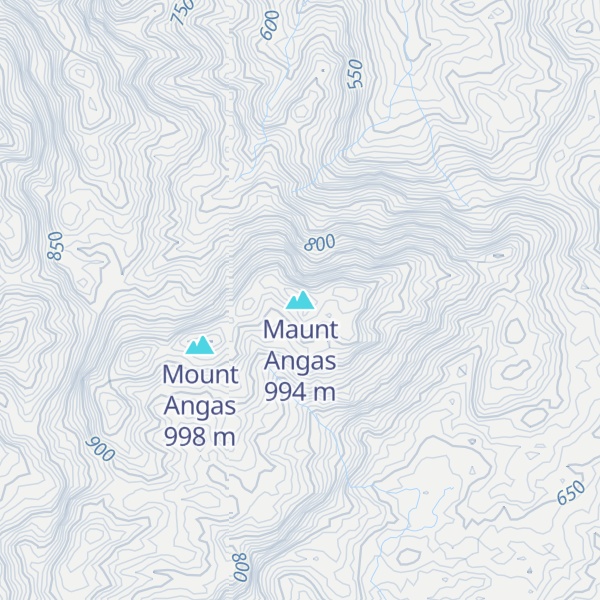 Map of Maunt Angas