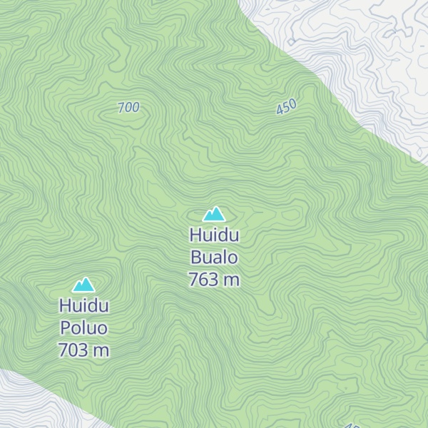 Map of Huidu Bualo