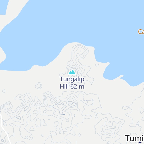 Map of Tungalip Hill