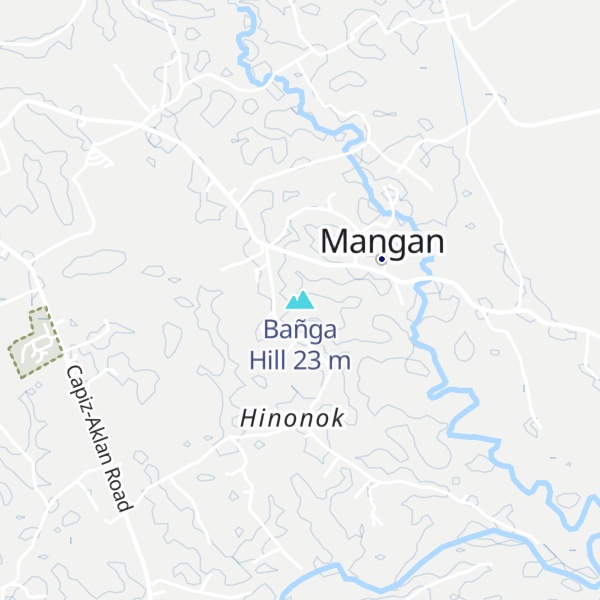 Map of Bañga Hill