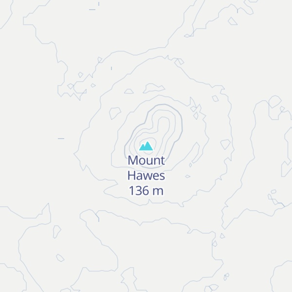 Map of Mount Hawes