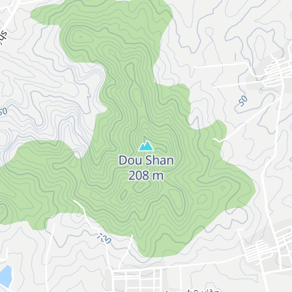 Map of Dou Shan