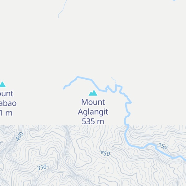 Map of Mount Aglangit