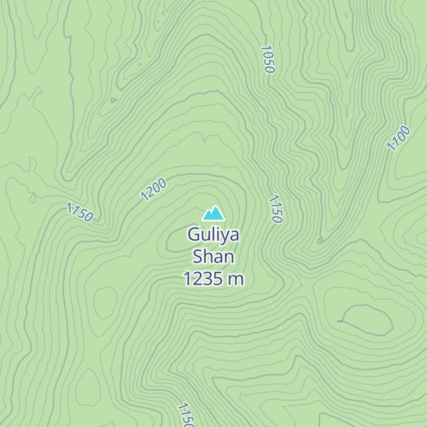 Map of Guliya Shan
