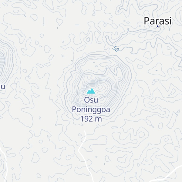 Map of Osu Poninggoa