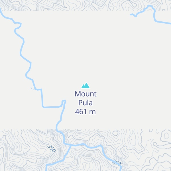 Map of Mount Pula