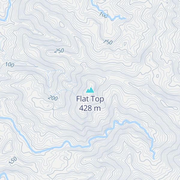 Map of Flat Top