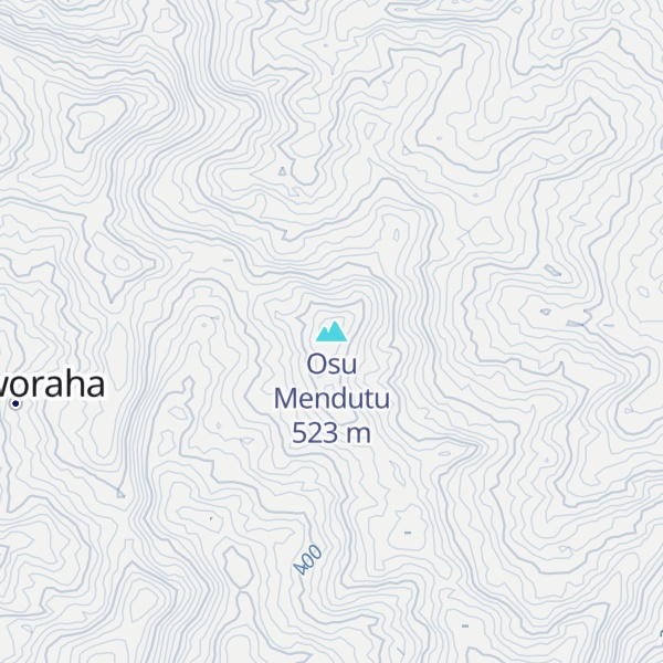 Map of Osu Mendutu