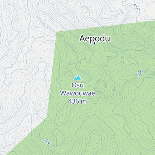 Map of Osu Wawouwae