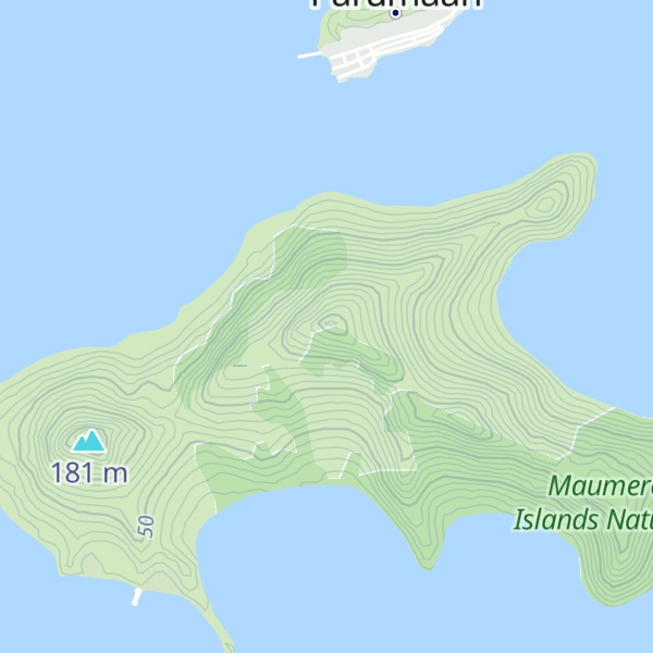 Map of Gunung Laneka
