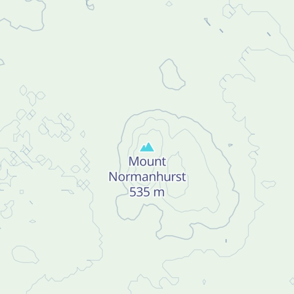 Map of Mount Normanhurst