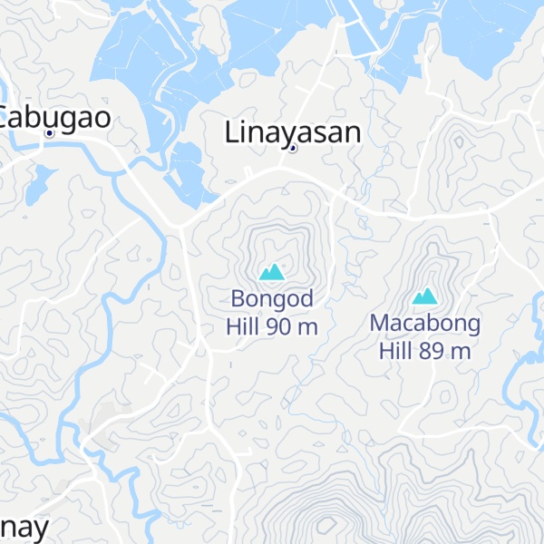 Map of Bongod Hill