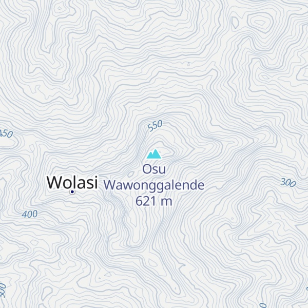 Map of Osu Wawonggalende