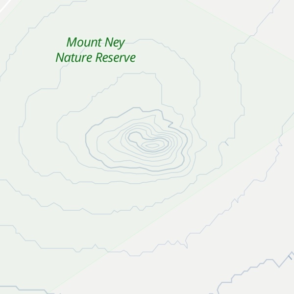 Map of Mount Ney