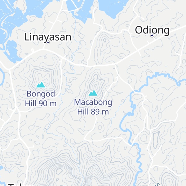 Map of Macabong Hill