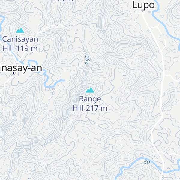 Map of Range Hill