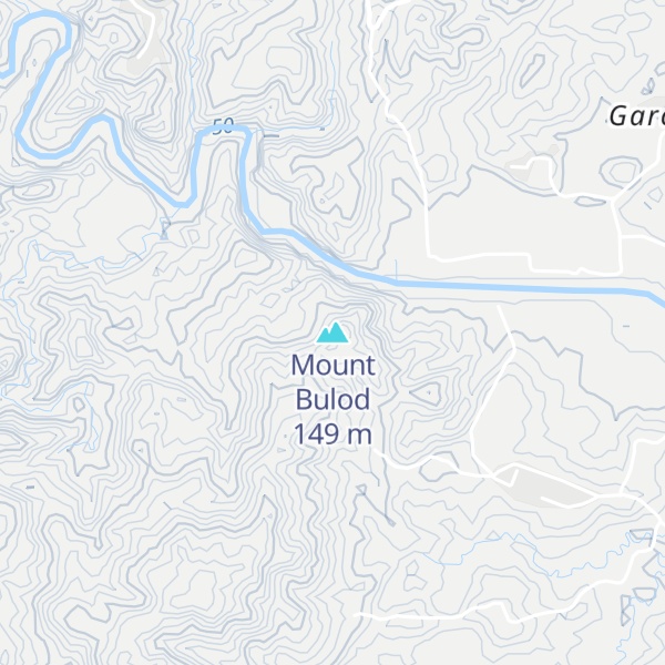 Map of Mount Bulod