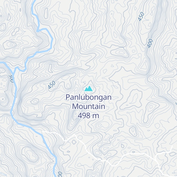 Map of Panlubongan Mountain