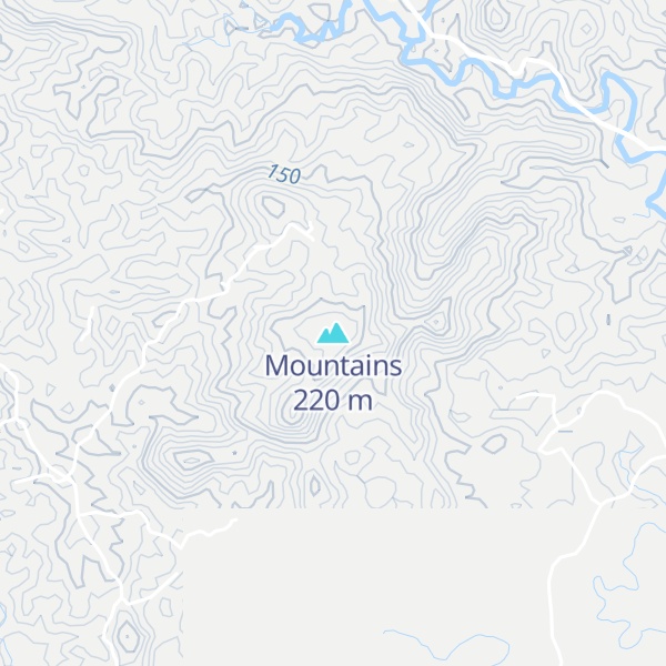 Map of Mountains