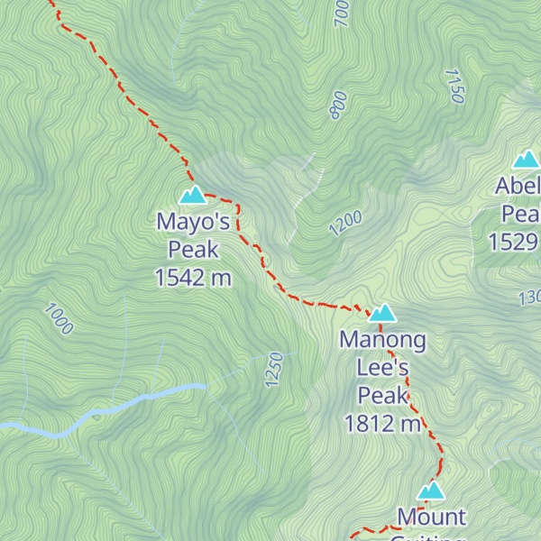 Map of Knife's Edge