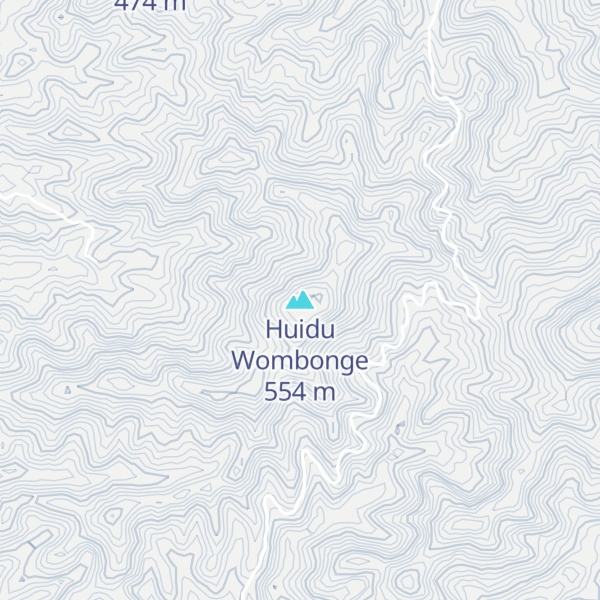 Map of Huidu Wombonge