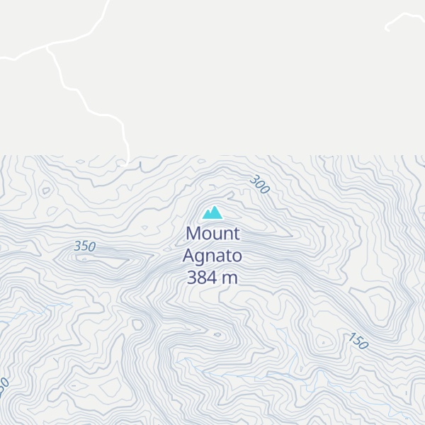Map of Mount Agnato