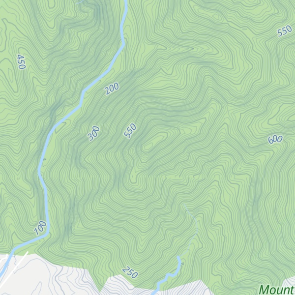 Map of Mount Silab