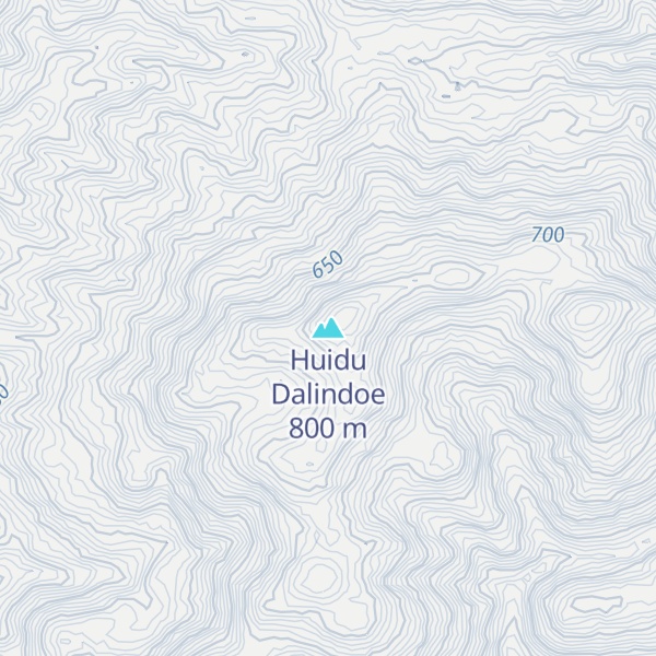 Map of Huidu Dalindoe