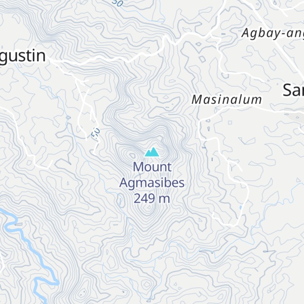 Map of Mount Agmasibes