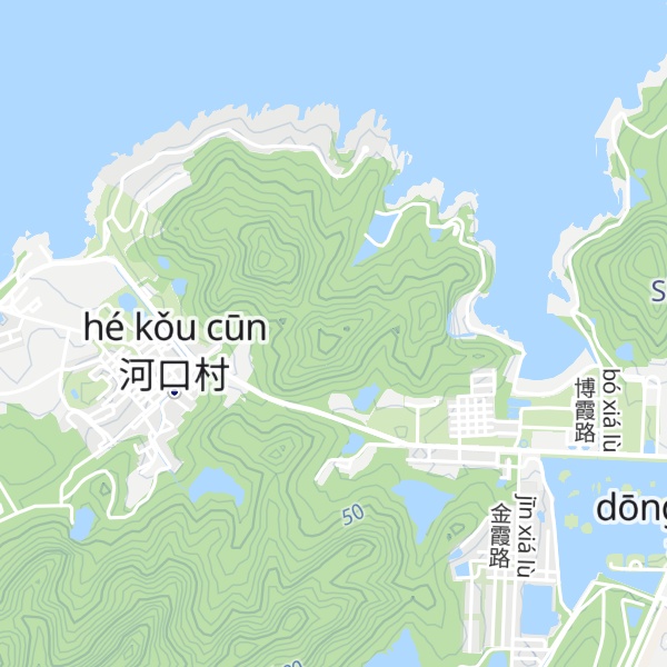 Map of Qīngshān