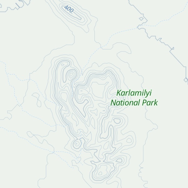 Map of Mount Eva
