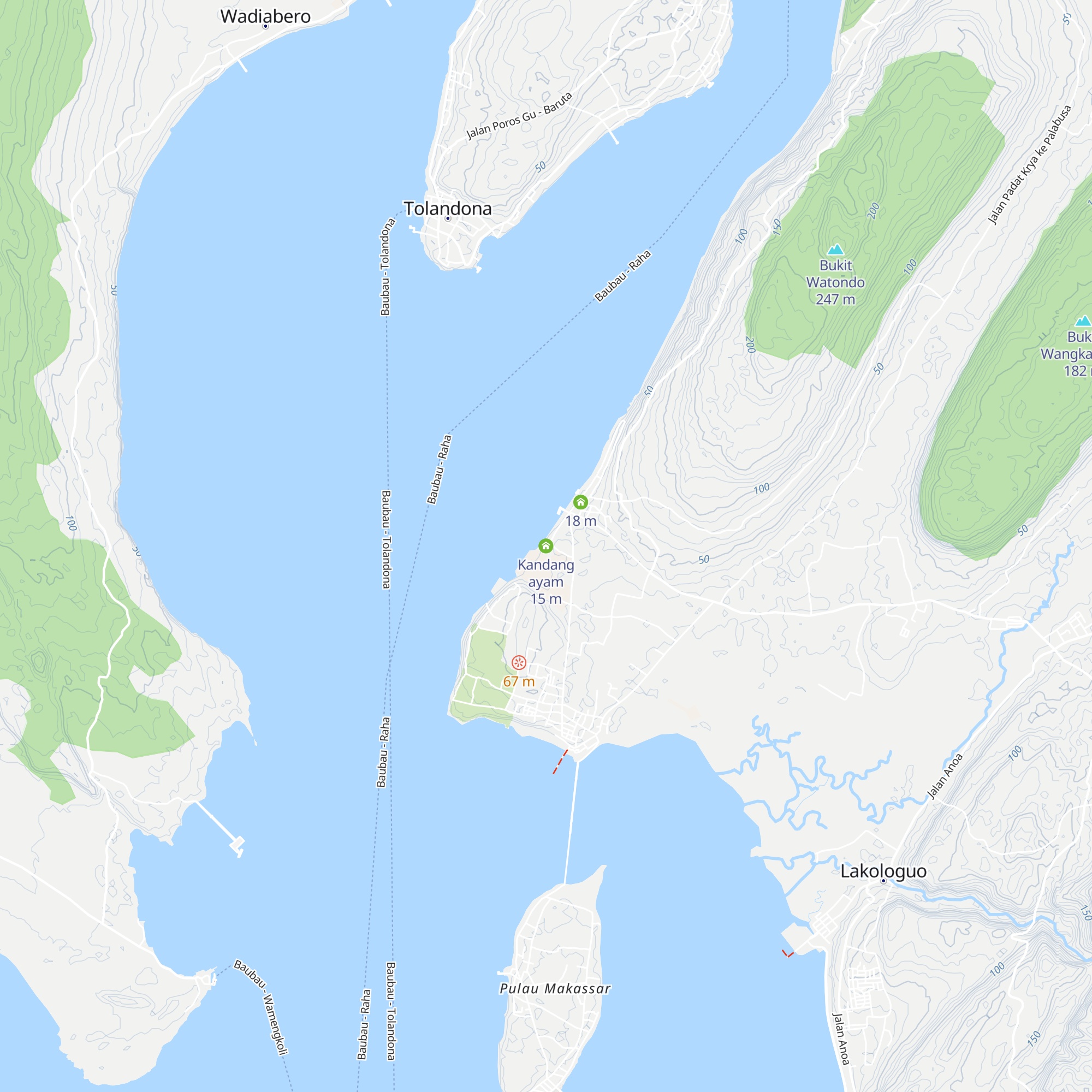 Kandang ayam map