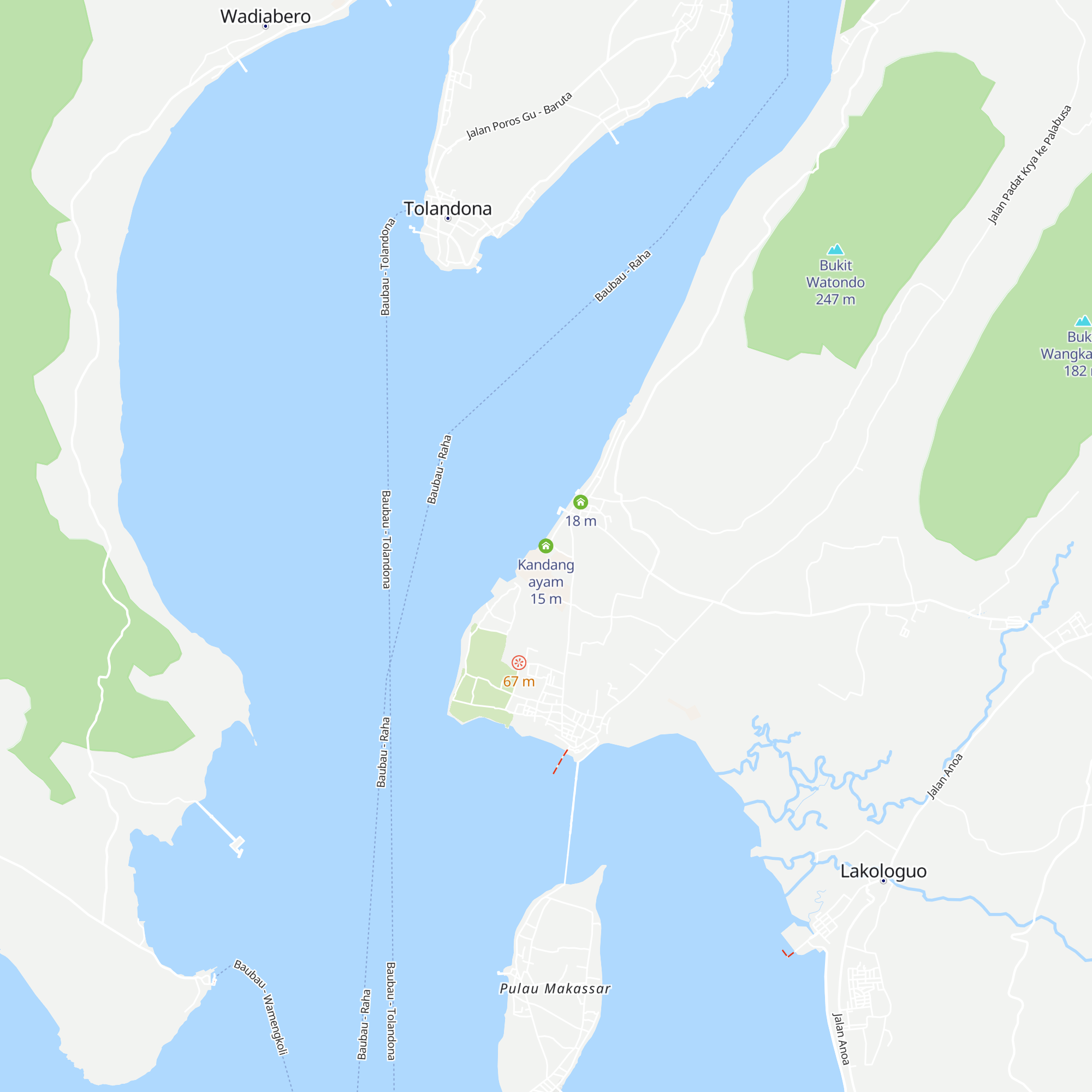 Kandang ayam map